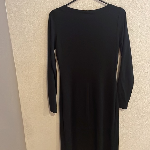 EUC LILY WOMENS MODEST DRESS ALL BLACK SIZE MEDIUM - Picture 7 of 10